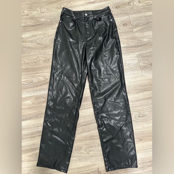 leather pants size 4 - Picture 3 of 3